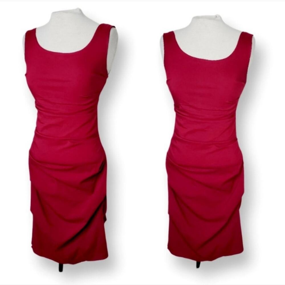 Papillon Blanc Red dress